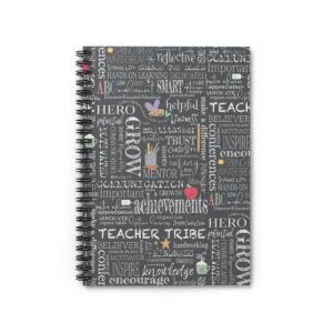 Teacher Tribe Spiral Notebook – Ruled Line