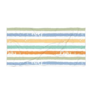 Sunny Days Stripe Beach Towel