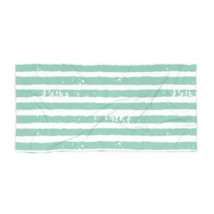 Sunny Days Hello Paradise Ocean Stripe Beach Towel